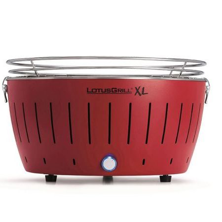 LotusGrill XL Hybrid Tafelbarbecue - Ø435mm - Rood