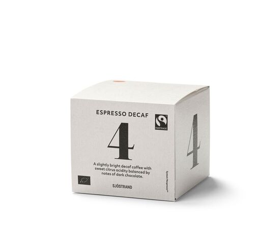Sjöstrand No 4, Cafeïnevrije espresso (10 capsules)