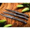 Laguiole Style de Vie Steakmessen Black Stonewash 6 stuks - Afbeelding 2