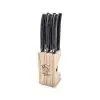 Steakmessen Black Stonewash 6 stuks