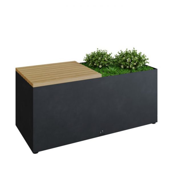 OFYR Herb Garden Bench Black