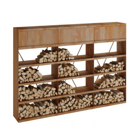 OFYR Wood Storage Corten 300