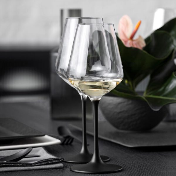 Villeroy & Boch Manufacture Rock witte wijnglas - 4 stuks