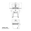 YAKINIKU LARGE KAMADO GRILL SOLO COMPLEET INCL. PRO SET - Afbeelding 9