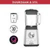 Magimix Blender Power 3 - Mat Chroom - voor aanzicht