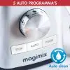 Magimix Blender Power 3 - Mat Chroom - knop