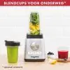 Magimix Blender Power 3 - Mat Chroom - Blendcups voor onderweg