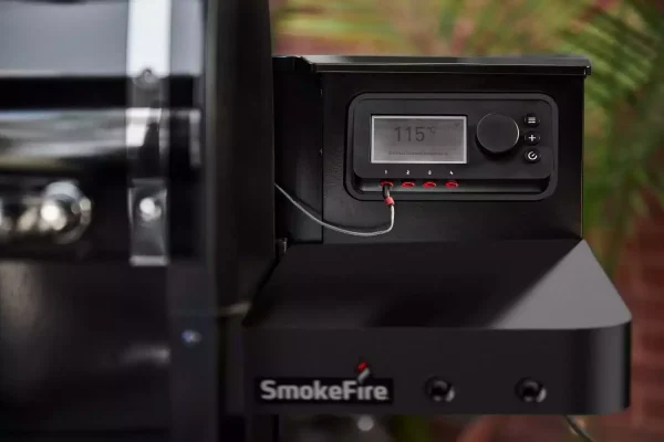 Weber Smokefire EPX4 Pellet barbecue - Zwart - temperatuur display