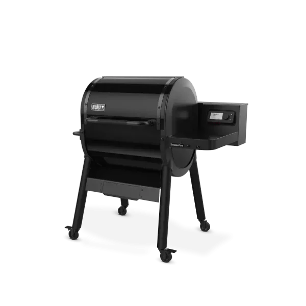 Weber Smokefire EPX4 Pellet barbecue - Zwart vooraanzicht