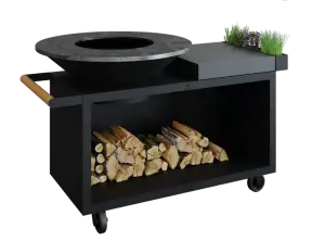 OFYR Island Black 100 PRO Donker Grijs Keramiek